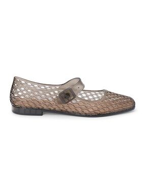 Matisse Brown Mesh Mary Jane Flats